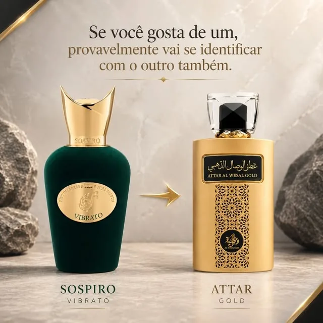 Post de comparação de perfumes da BRIO